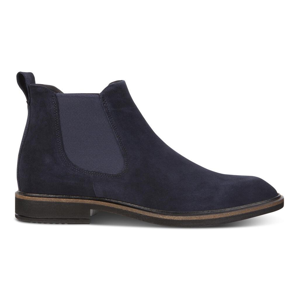 Ecco Vitrus Ii Mens Chelsea Boots Navy Sales - India PBC-784530